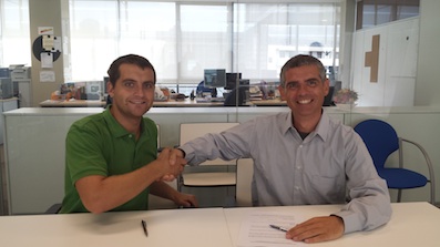 Firma de acuerdo entre VL Fundació Vella Terra i Quvitec
