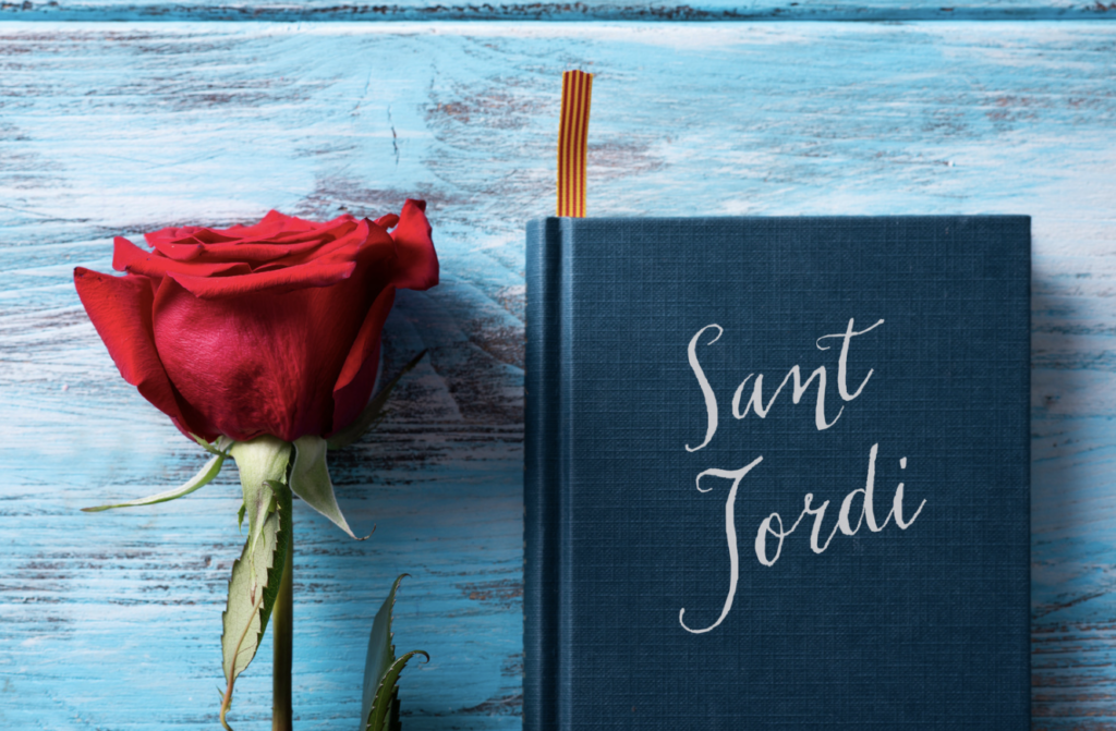 Sant Jordi en una residencia para personas mayores