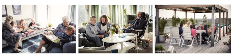 Residencia de ancianos Villa Tolare en Suecia