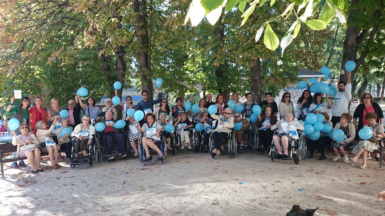 Caminata por el Alzheimer de Sanitas Residencial