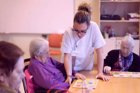 Actividades con mayores en residencias Amavir