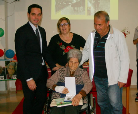 Centenarios en residencia de 3ª edad Residencial Palau