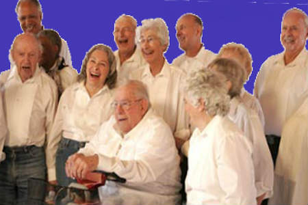 Coro en residencia de ancianos