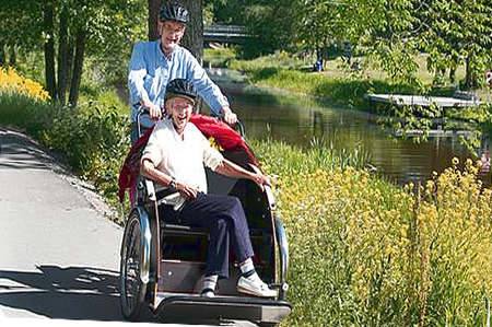 Ancianos jubilados extranjeros