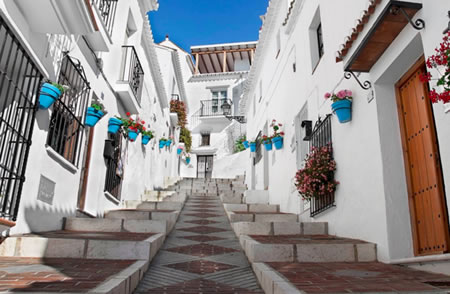 Mijas y ancianos