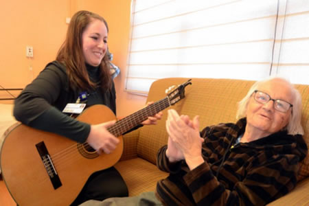 Terapia musical en residencias de ancianos