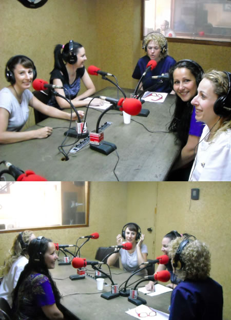 Programa de radio la xerradeta en residencia Vima