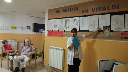 Exposición en Residencia de ancianos Vivaldi