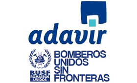 Bomberos Unidos sin Fronteras renueva acuerdo con ADAVIR