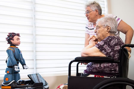 Robot Ludwig para ayudar con el Alzheimer en la tercera edad