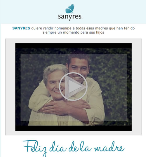 Sanyres felicita a las madres en su día
