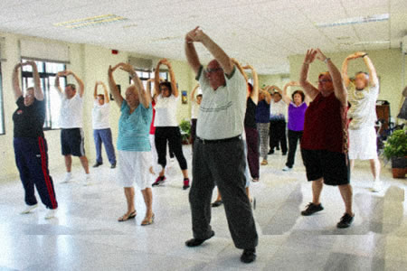 Tai chi para mayores en MIjas