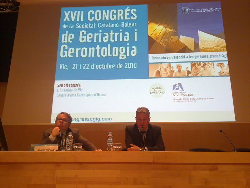 Imagen tomada durante el XVII Congreso de la SCBGG