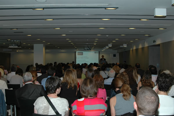 Acto sobre residencias en el Hotel Meliá en Barcelona el 12 de junio de 2012