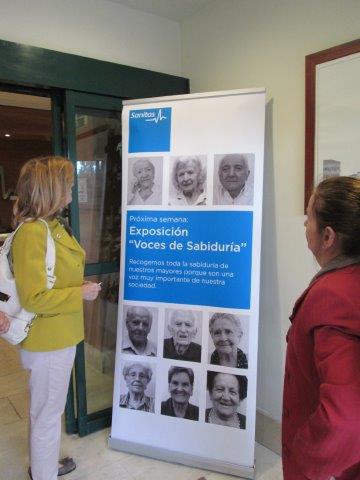 Exposición las voces de la sabiduría en Sanitas Residencial Madrid