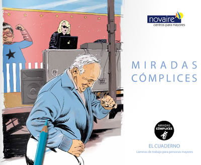Libro de láminas para residencias geriátricas